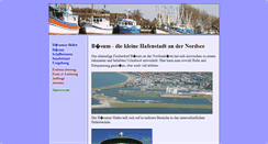 Desktop Screenshot of buesum-hafen.de